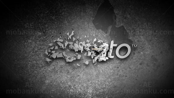 慢速子弹穿回标志展示AE模板