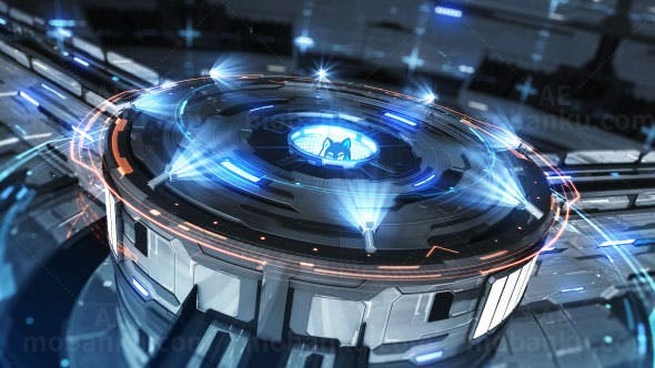 三维舞台体育栏目包装开场AE模板