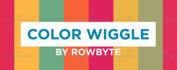 色彩随机切换AE插件 Aescripts Color Wiggle V1.2 Win破解版+ 使用教程