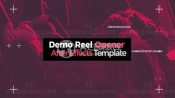 动态时尚介绍片头AE模板