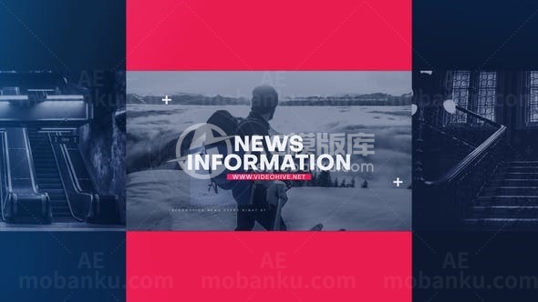 新闻资讯媒体人信息AE模板