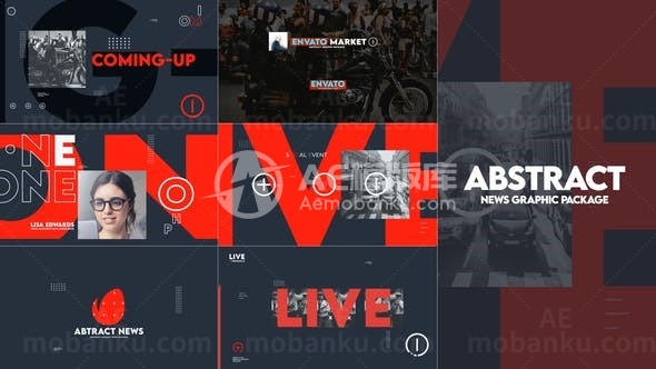 新闻播报栏目宣传AE模板