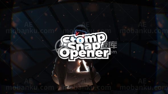 时尚节奏片头AE模板