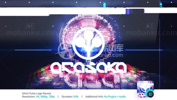 故障效果标志展示AE模板