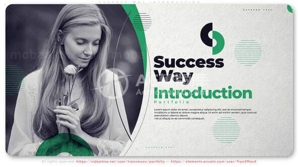 图文展示宣传版式AE模板