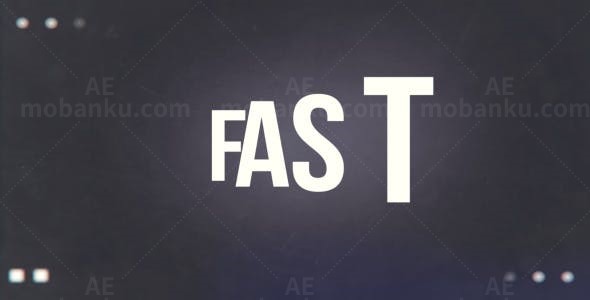 彩色时尚街头动态片头AE模板