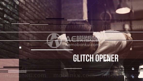 体育运动展示片头AE模板