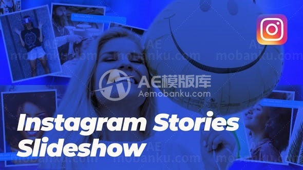 温馨日常照片幻灯片AE模板