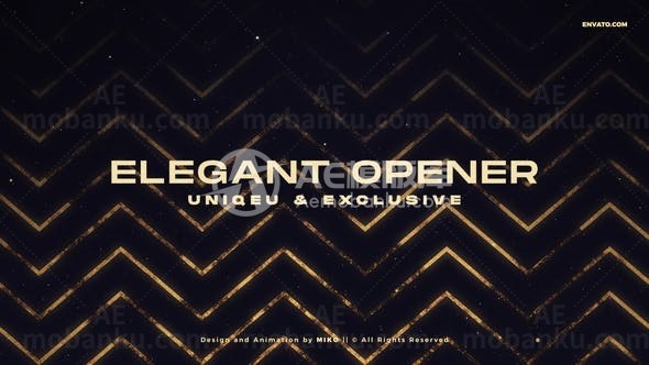 奖项仪式视频片头AE模板