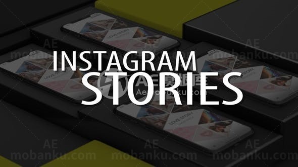 3D手机端视频展示AE模板