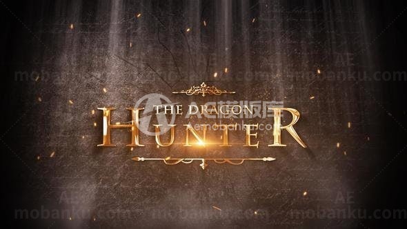 大型神话传奇游戏预告片AE模板