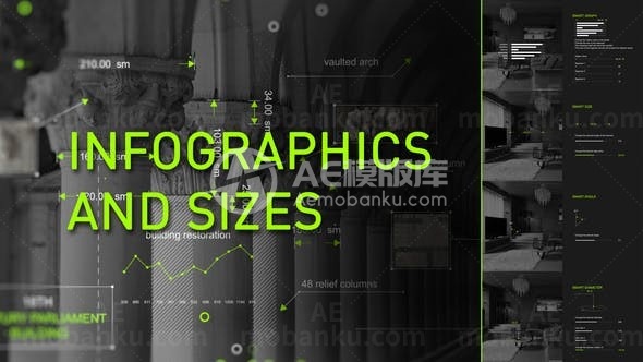 智能数据信息图AE模板