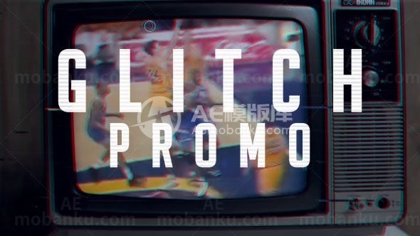 快速故障效果宣传AE模板