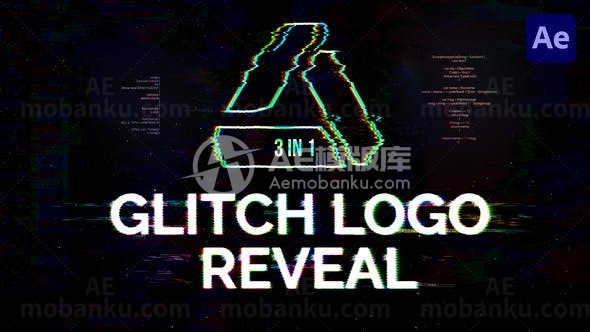 快速故障标志展示AE模板