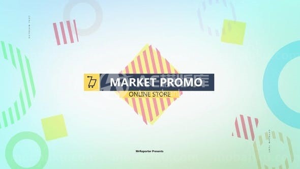 百货商品促销广告AE模板