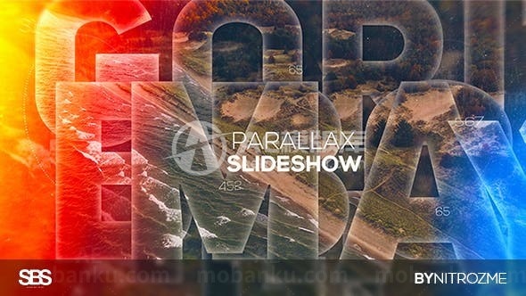 灵感视差转换幻灯片AE模板