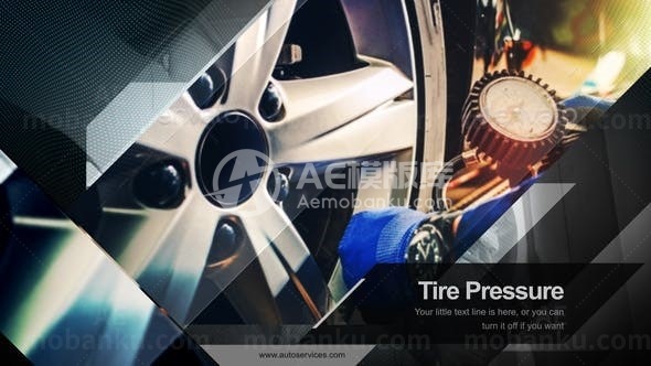 汽车服务机构宣传AE模板