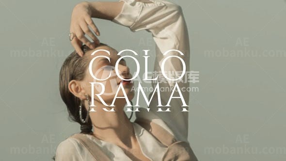 时尚广告版式宣传AE模板