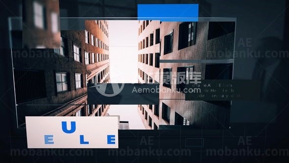 企业图文展示幻灯片AE模板