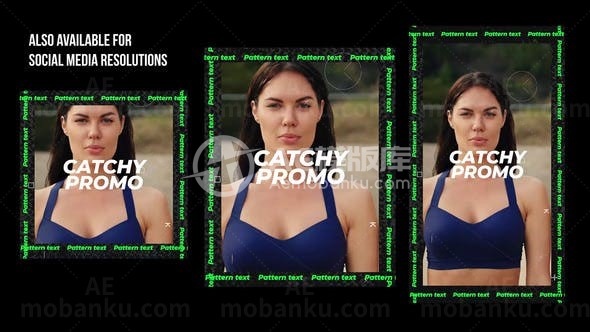 运动健身广告宣传AE模板