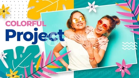 夏日风格产品销售宣传AE模板