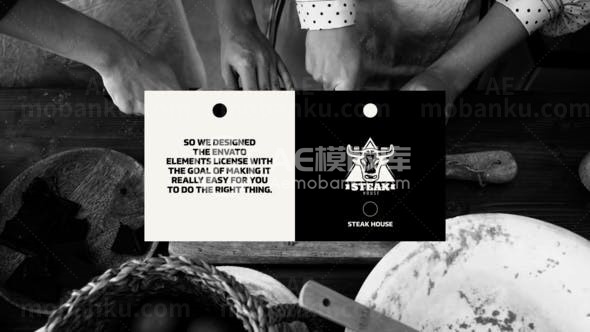 独特文字标题动态展示AE模板