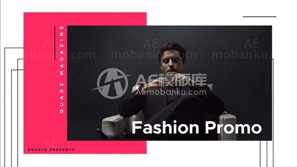 快速节奏时尚杂志宣传AE模板