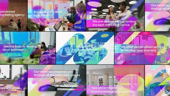 数字营销机构推广宣传促销AE模板