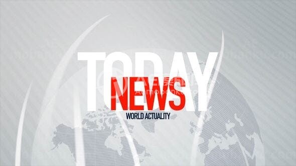 快速节奏新闻栏目包装展示AE模板