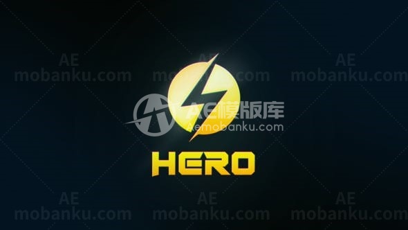 流畅的平滑影视标志演绎展示AE模板