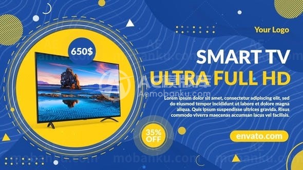 快速踏脚节奏商品宣传促销宣传AE模板