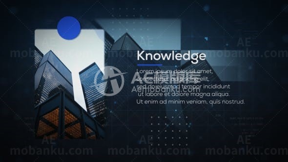 创意动感企业宣传展示AE模板