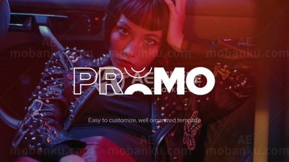 明快风格快速踏脚节奏片头AE模板