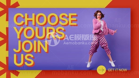 时尚品牌时装产品促销活动片头AE模板