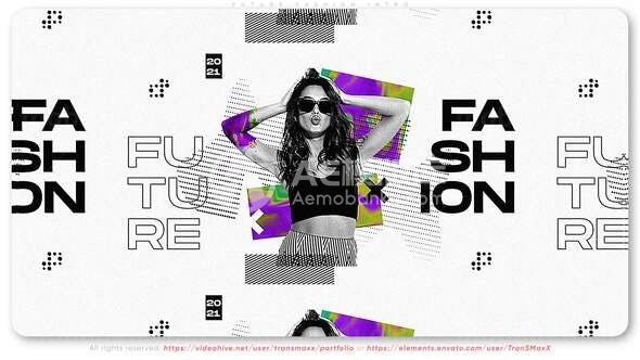 快速节奏动态时尚宣传片头AE模板