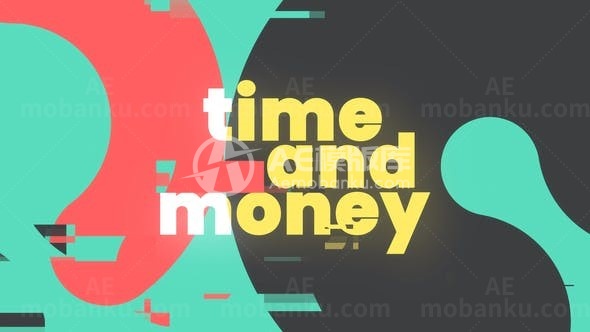 快速踏脚节奏动感标题文字版式AE模板