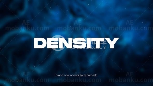 抽象图形画面片头展示AE模板