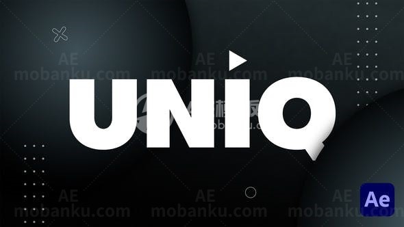 动感闪烁效果文字版式片头AE模板