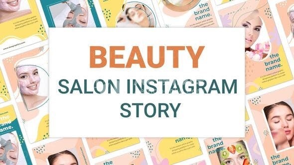 手机端美妆产品宣传促销展示AE模板