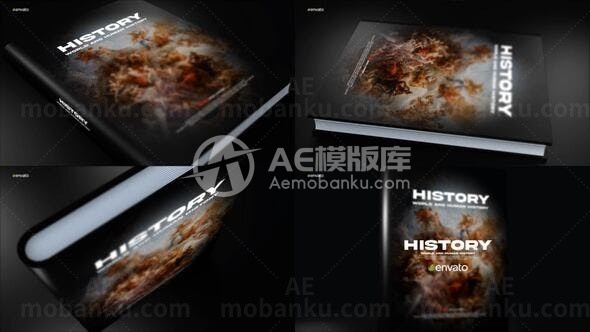 书籍图书宣传推广促销AE模板