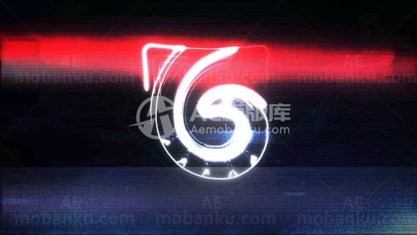 故障切换效果标志演绎AE模板