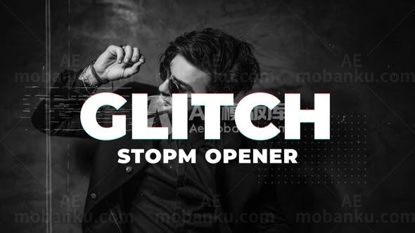 动感图片切换演绎AE模板