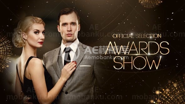 金像奖颁奖盛典片头AE模板