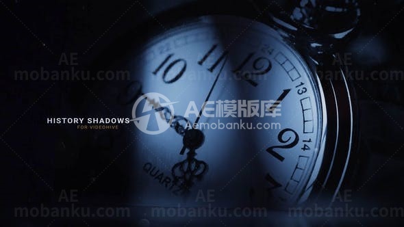 历史记忆幻灯片展示AE模板