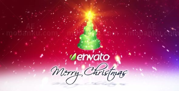 圣诞节快乐视频展示AE模板