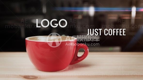 研磨咖啡展示AE模板