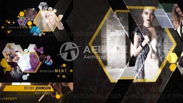 生活图片视频展示AE模板