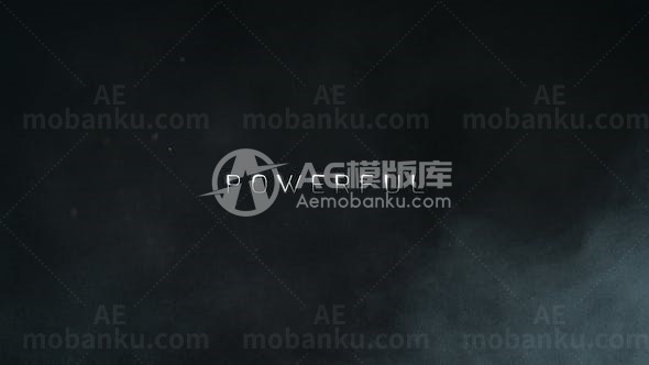 文本标题动态展示AE模板