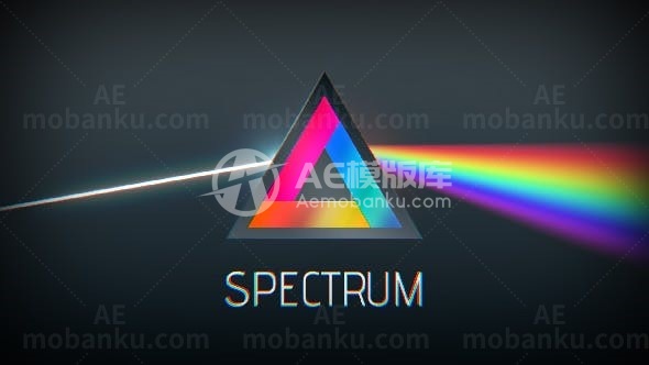 闪光标志动态演绎AE模板