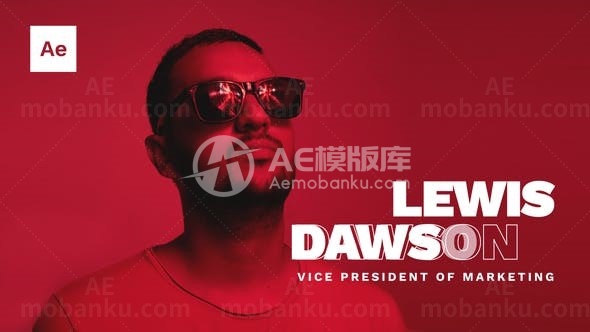 动画标题动态演绎AE模板